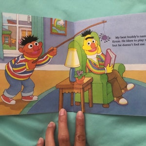 1991 Sesame Street My Name is Bert by Justine Korman Illustrated by Maggie Swanson image 3