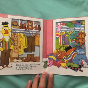 1991 Sesame Street My Name is Bert by Justine Korman Illustrated by Maggie Swanson image 6
