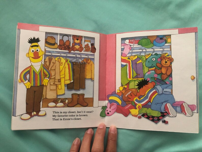 1991 Sesame Street My Name is Bert by Justine Korman Illustrated by Maggie Swanson image 6
