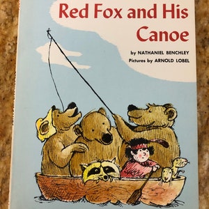 1964 Red Fox and His Canoe Vintage Children’s Book