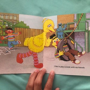 1991 Sesame Street My Name is Bert by Justine Korman Illustrated by Maggie Swanson image 7