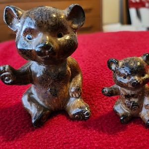 Vintage Japanese OMC Ceramic Bears