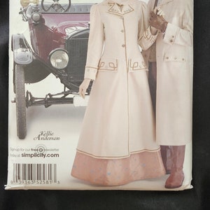Simplicity 2581: Driver's Coat and Hat. Size A 8-18/XS-XL. Sewing Pattern, c. 2009.