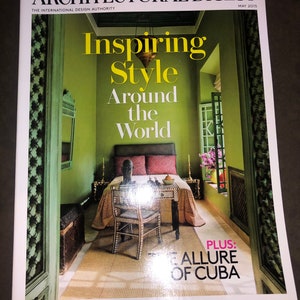 Architectural Digest home decor magazines 2010-2016