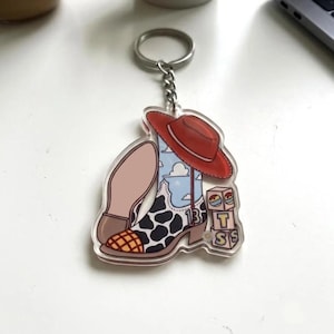 I Knew It I Knew You Keychain, TS and Toy Story 5 Friendship Keychain image 1