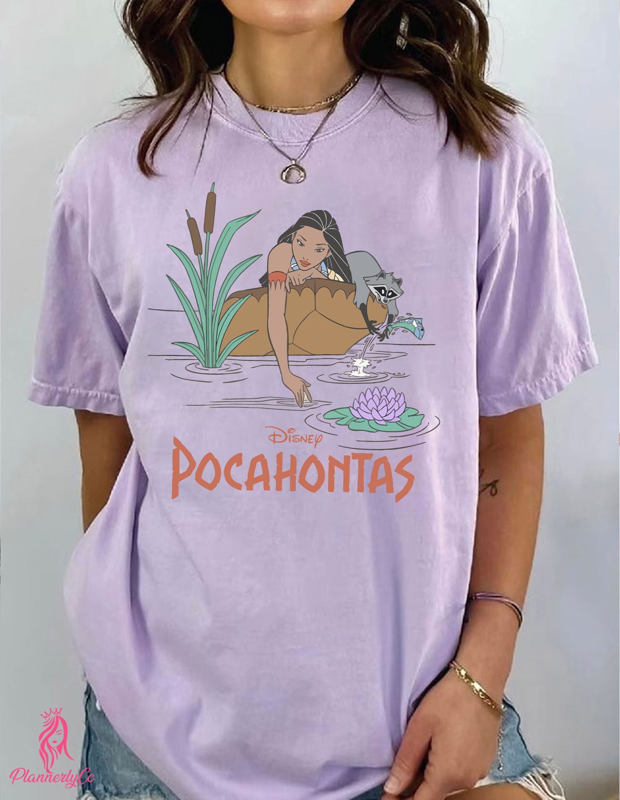 T shirt pocahontas femme sale