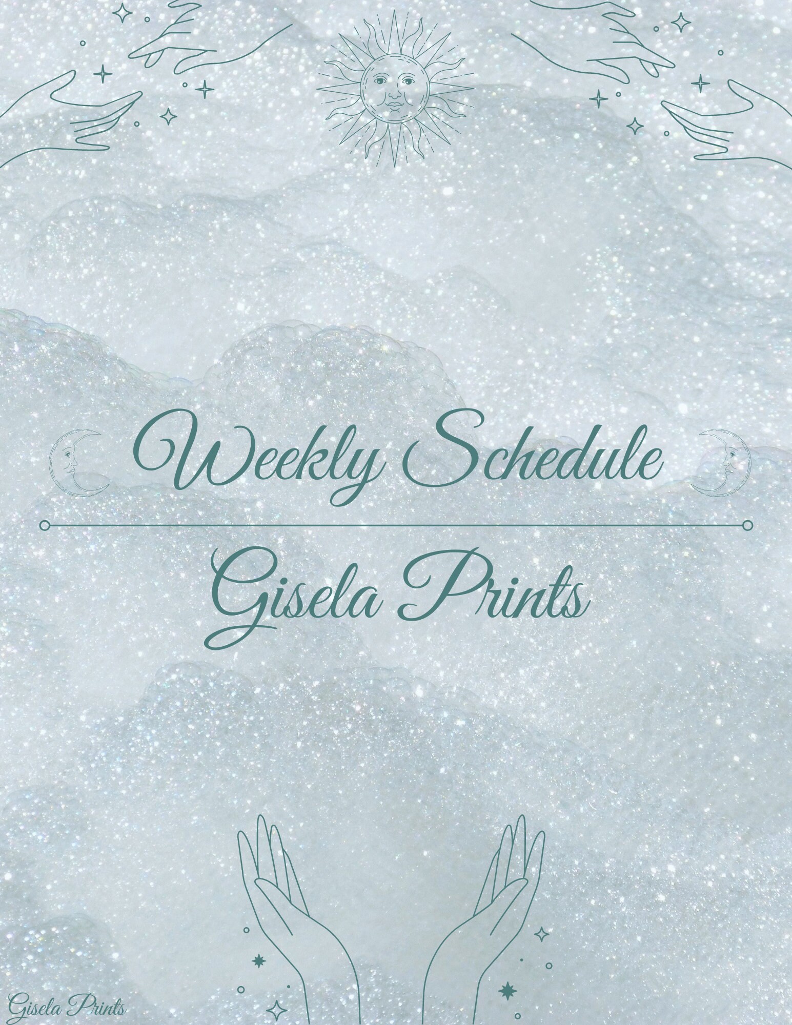 Mon-sun Weekly Planner Daily Planner Binder Tracker - Etsy
