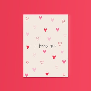 Je t'aime / Petit ami Mari Petite amie Femme Carte de Saint-Valentin mignonne / Saint-Valentin / Royaume-Uni
