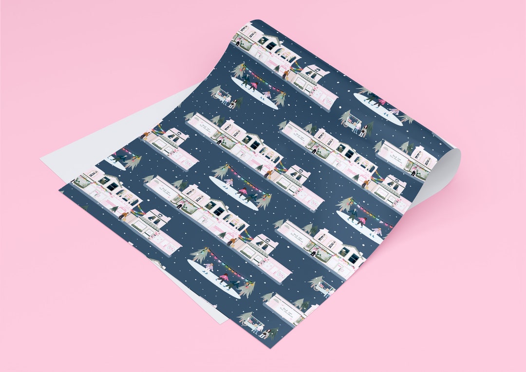 Christmas Wrapping Paper Sheets / Christmas Shopping // Gift Wrap / Xmas Wrapping / UK