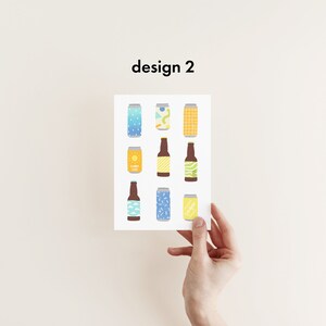 Beer Card // Craft Beer Card // Birthday // Anniversary // Thank You // IPA // Lager // Dad Husband Brother Design 2