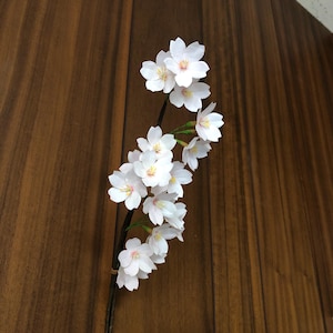 Dekorative Kirschblüten (2er-Set) | Sakura | Papierhandwerk | Künstliche Blume | Frühling | Geschenk | Präsent | Papierkunst | Innendekoration