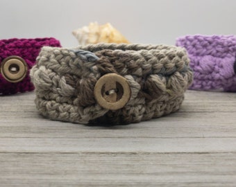 Einfaches Armband Häkelmuster, Anfänger Häkelmuster, Einfaches Manschetten Häkelmuster, Einfaches Fußkettchen Häkelmuster