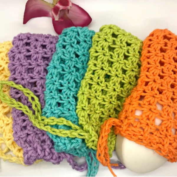 Easy Soap Saver Crochet Pattern, Beginner Crochet Pattern, Beginner Soap Cozy Crochet Pattern