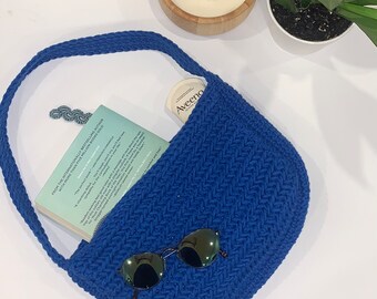The Joy Herringbone Crossbody Bag