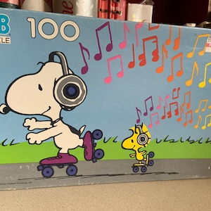 Vintage MIlton Bradley 100 Piece Jigsaw Puzzle, PEANUTS