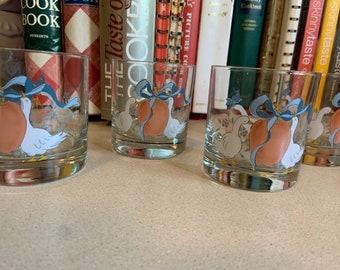 Vintage International Tumblers, Marmalade set of 4