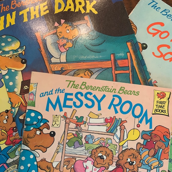 Vintage The Berenstain Bears First Time Books