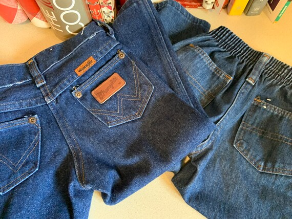 Buy Vintage Toddler Wrangler and Rustler Jeans Online in India - Etsy