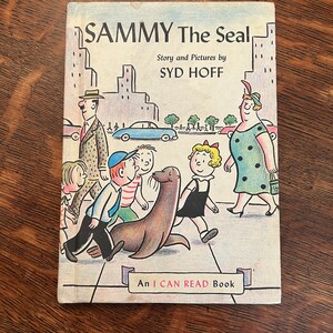Vintage An I Can Read Book, Sammy the Seal by Syd Hoff