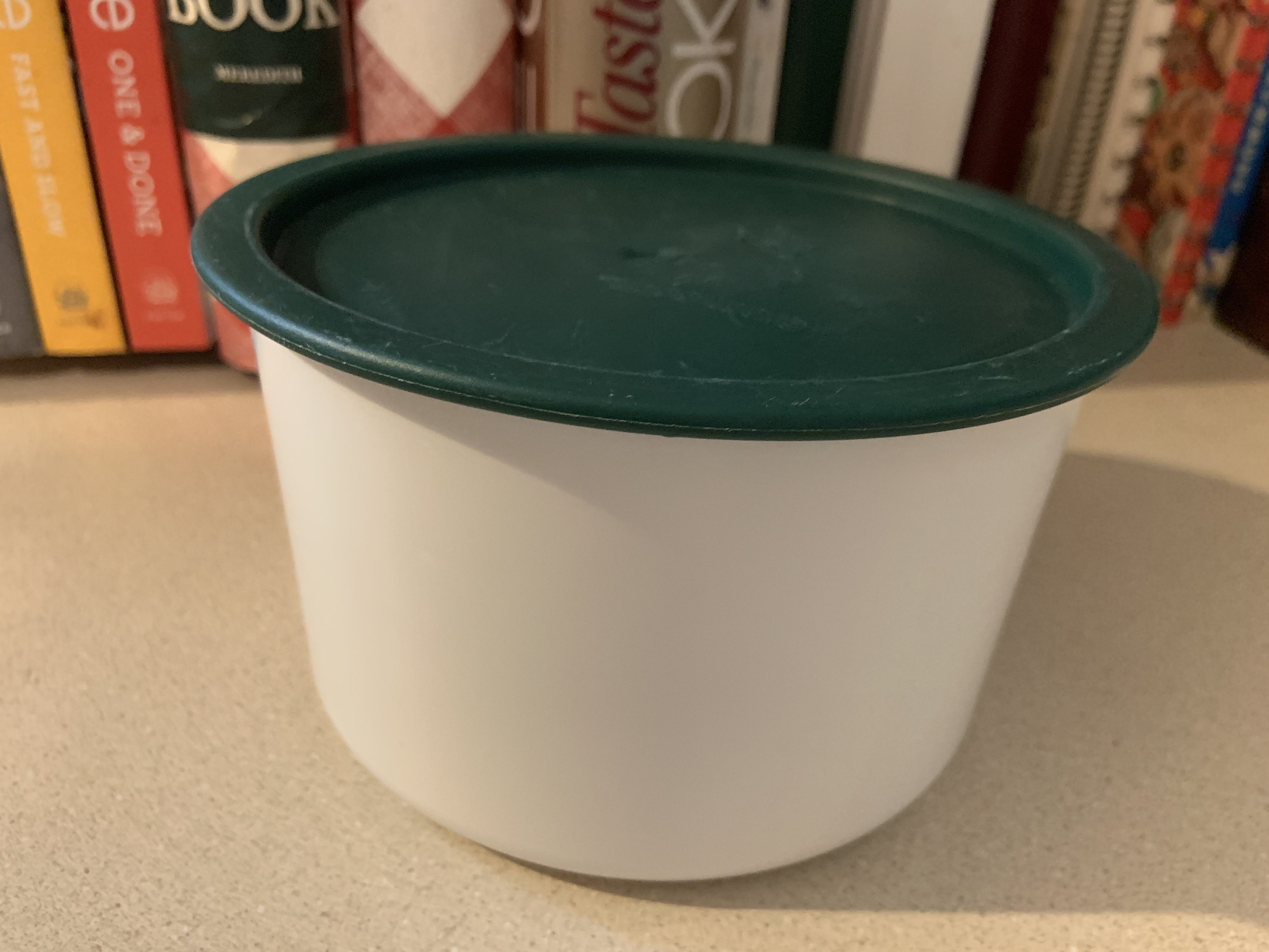 Vintage One Touch Tupperware Hunter Green Canister Set With Etsy