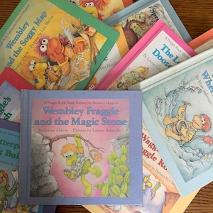 Vintage Weekly Reader Fraggle Rock Books  Jim Henon's Muppets