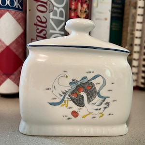 Vintage Lincoware or International China Happy Geese or Marmalade Napkin Holder