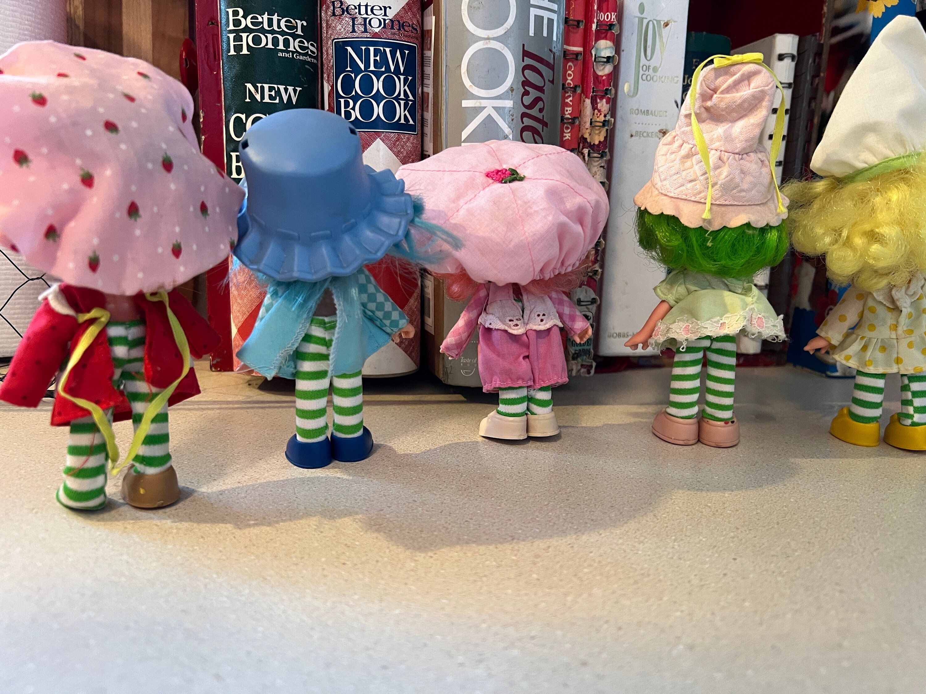 Vintage Strawberry Shortcake and Friends With 3 Travel Cases