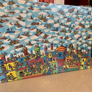 Vintage Where&#39;s Waldo? The Carpet Flyers  Children&#39;s Jigsaw Puzzle