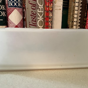 Vintage Tupperware Large Butter or Cheese Keeper