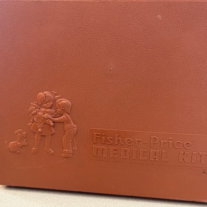 Vintage Fisher Price Medical Kit- 1977