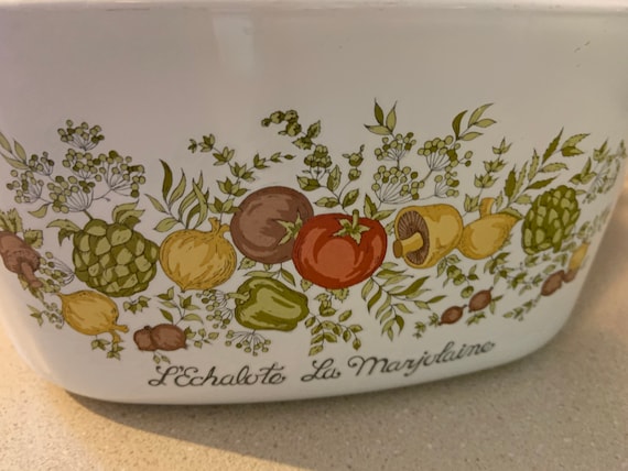 Vintage Corning Ware Spice O Life Casserole Dish 3qt Etsy Israel