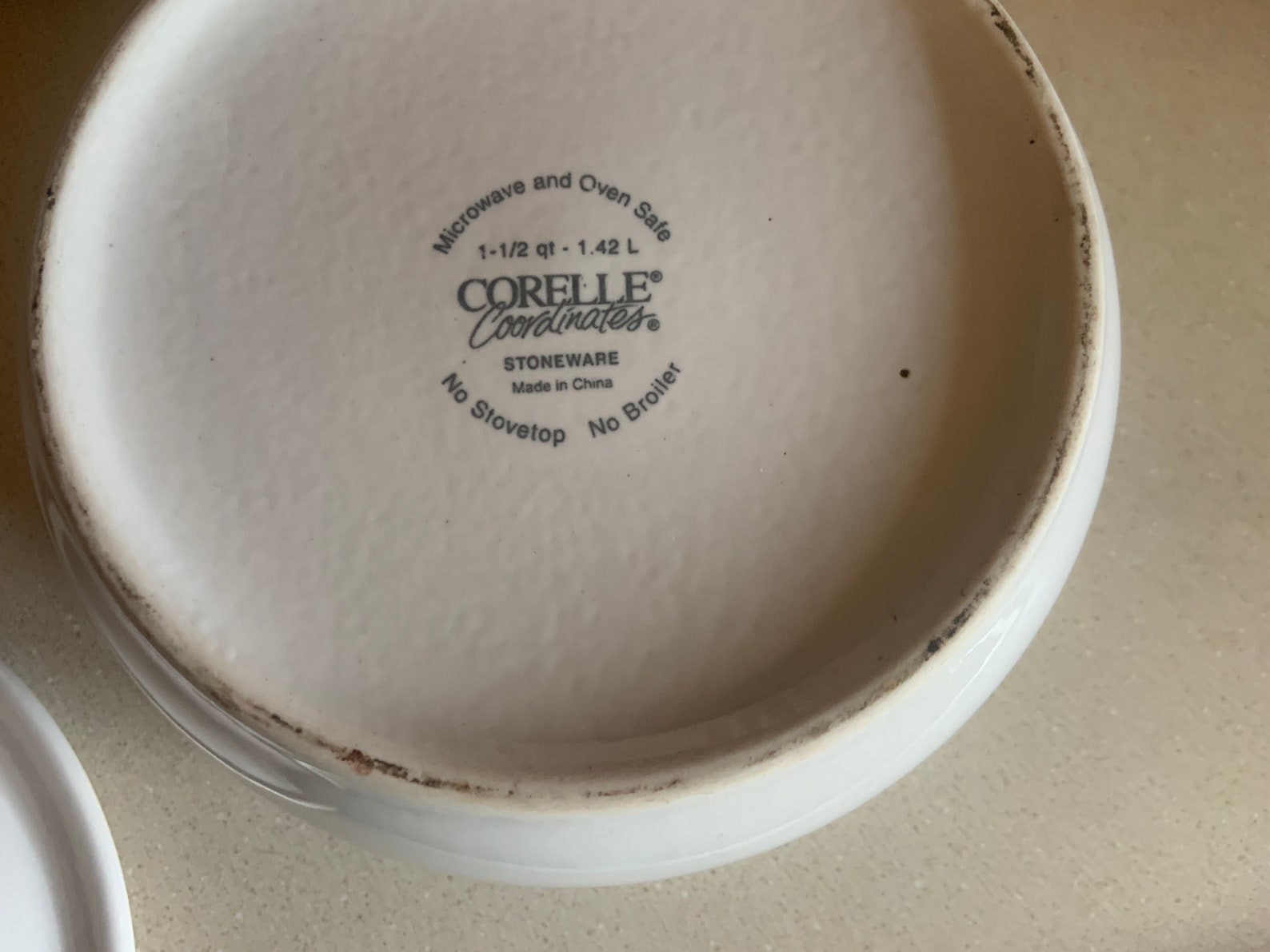 Vintage Corelle Coordinates Stoneware Callaway Ivy 1 1/2 Qt Etsy