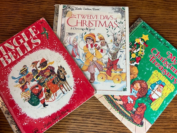 Vintage Holiday Themed Little Golden Books, Various Titles - Etsy