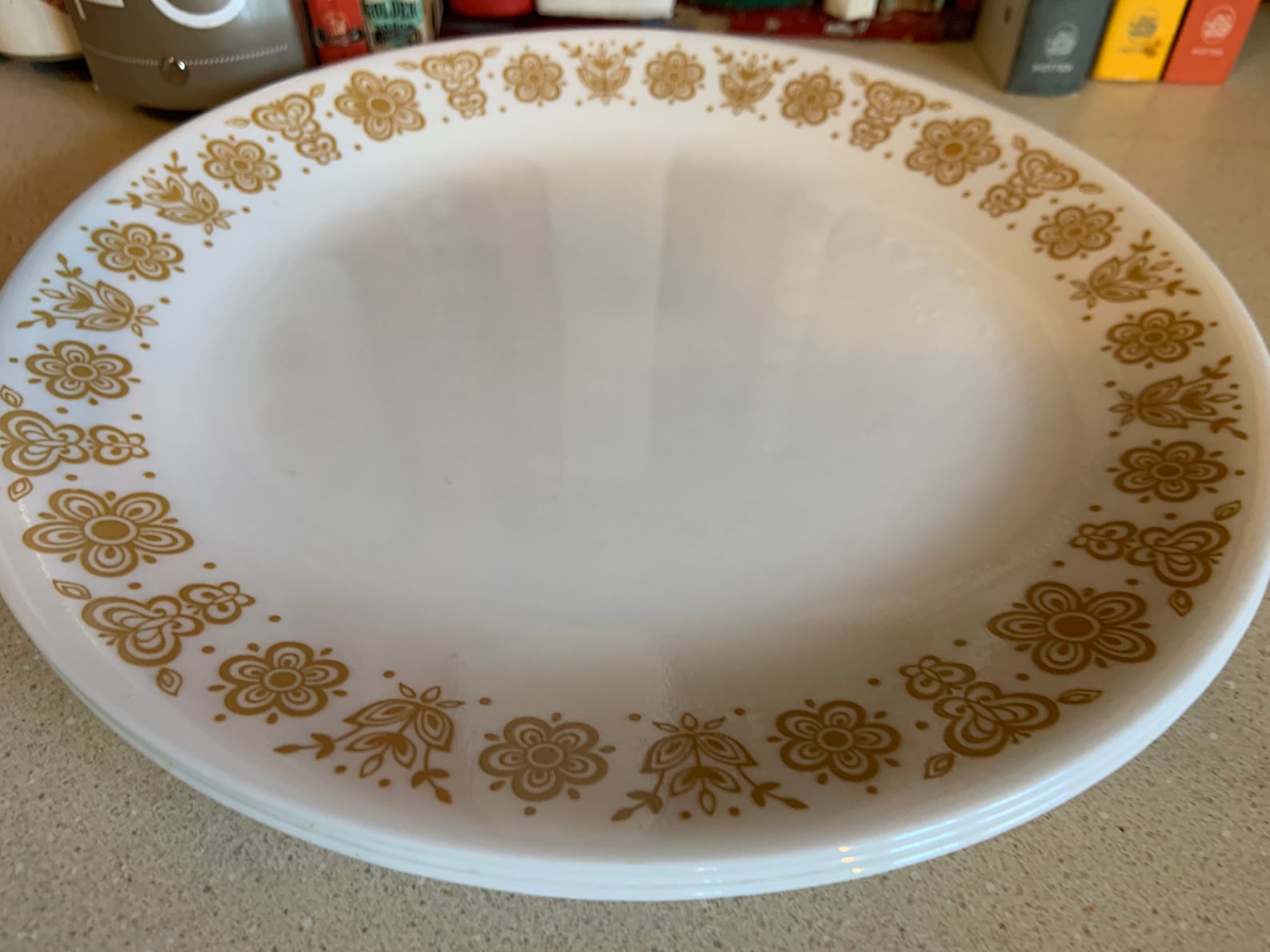 Vintage Corelle Butterfly Gold Dinnerware Set 36 Pieces Etsy