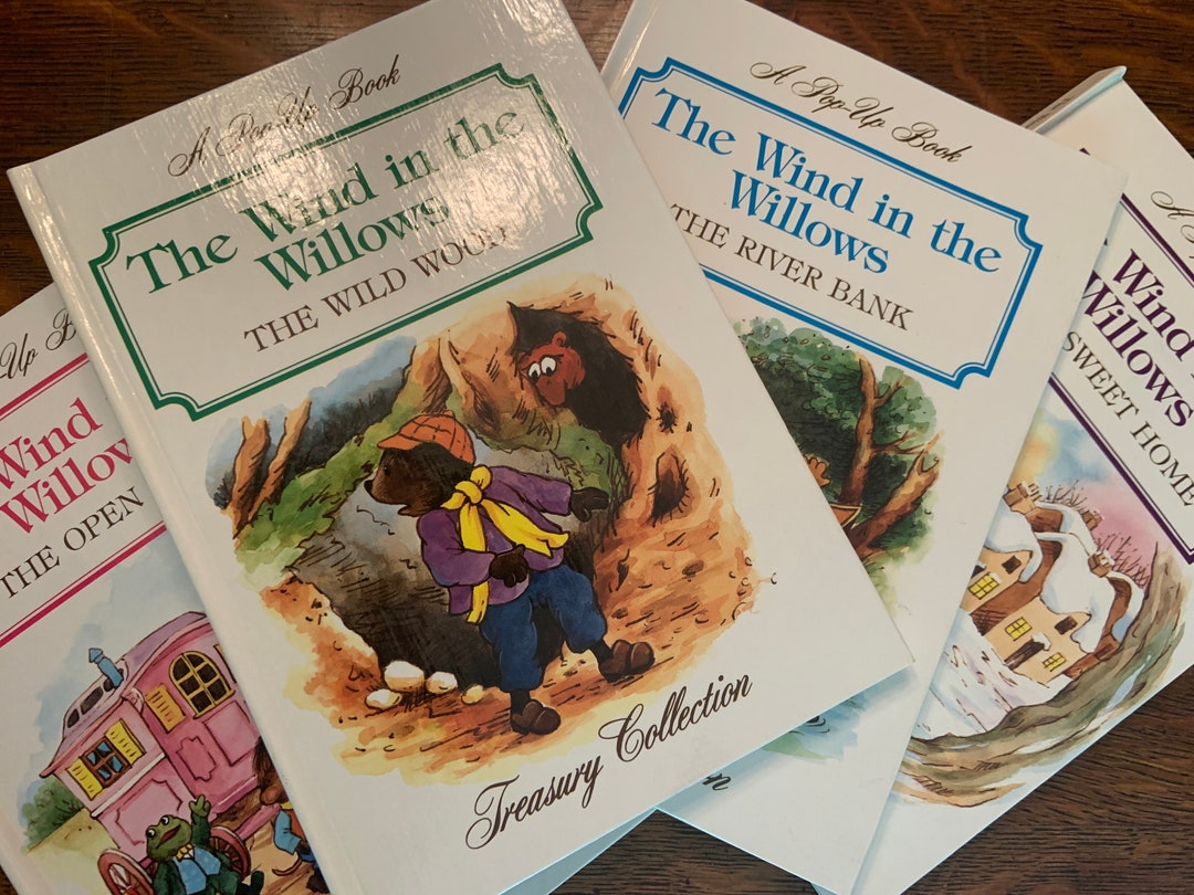 Vintage Pop Books, the Wind in the Willows Treasury Collection - Etsy