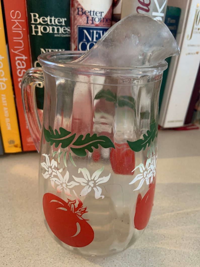 Vintage Bartlett Collins Glass Water Pitchersvarious patterns Etsy