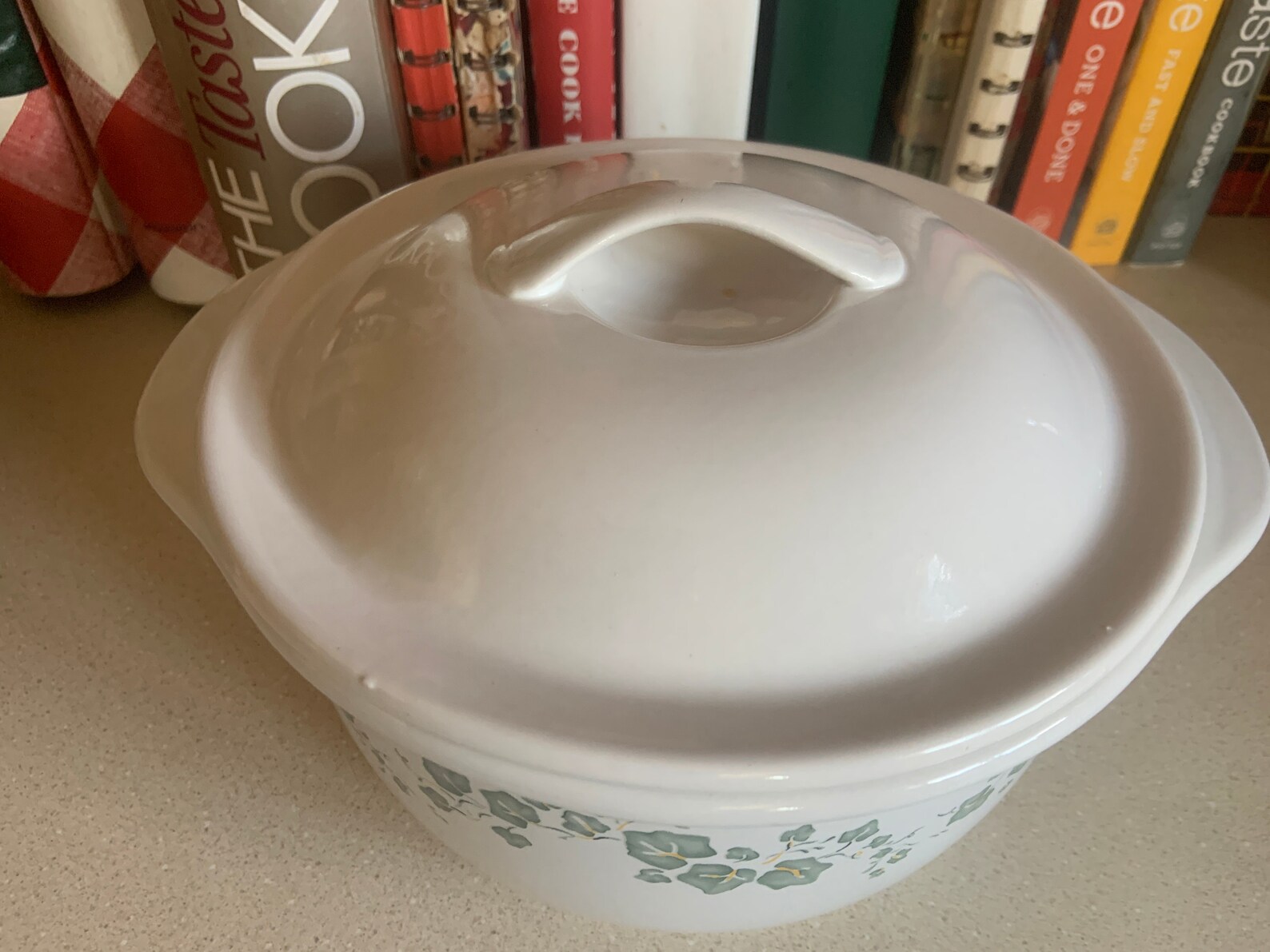 Vintage Corelle Coordinates Stoneware Callaway Ivy 1 1/2 Qt Etsy