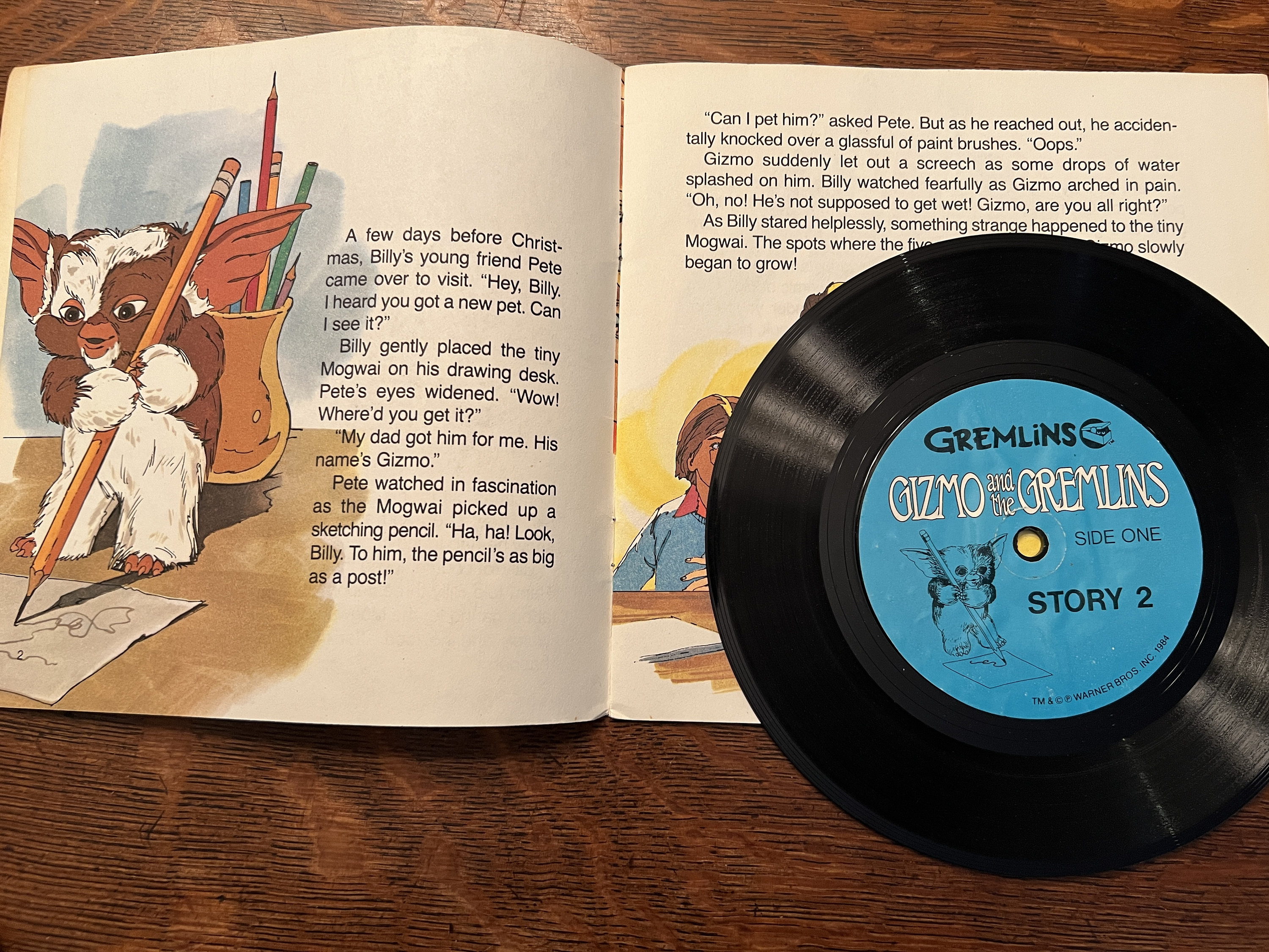 グレムリン 1984年製 激レア レコードbook 5冊セット グレムリン 1984