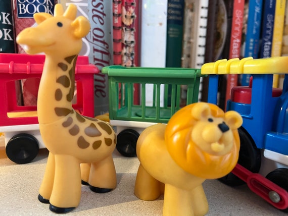 Vintage Fisher Price 1991 Circus Train - Etsy