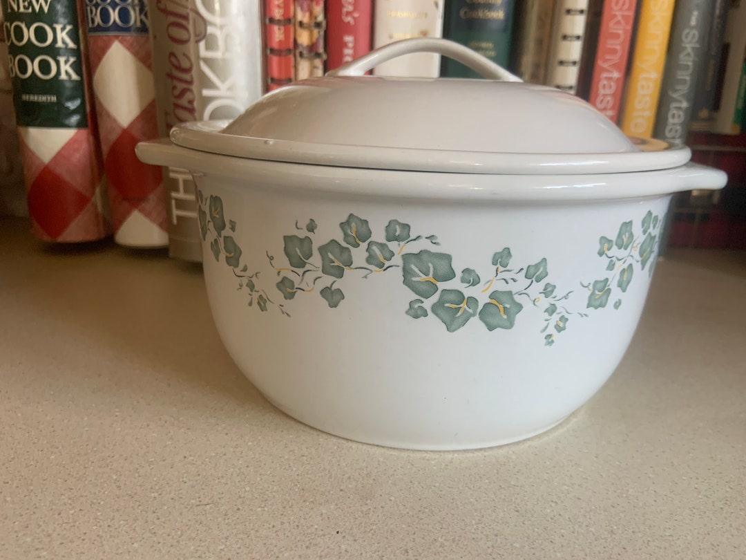 Vintage Corelle Coordinates Stoneware Callaway Ivy 1 1/2 Qt Etsy Canada