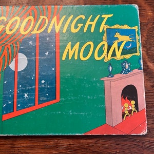 Vintage Goodnight Moon Book- 1970s