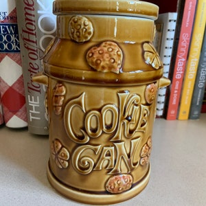 Vintage Cookie Can, Cookie Jar Made in Japan