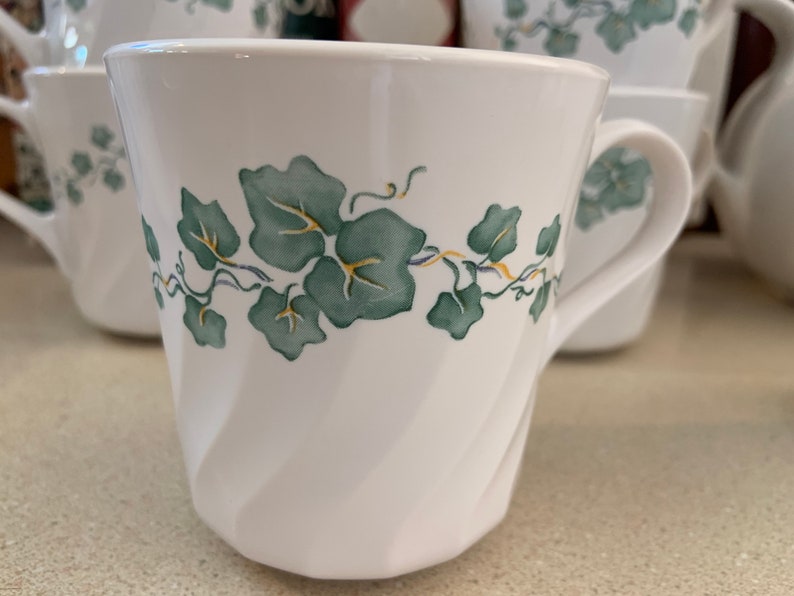 Vintage Corelle Stoneware Callaway Ivy Pattern Teapot Etsy