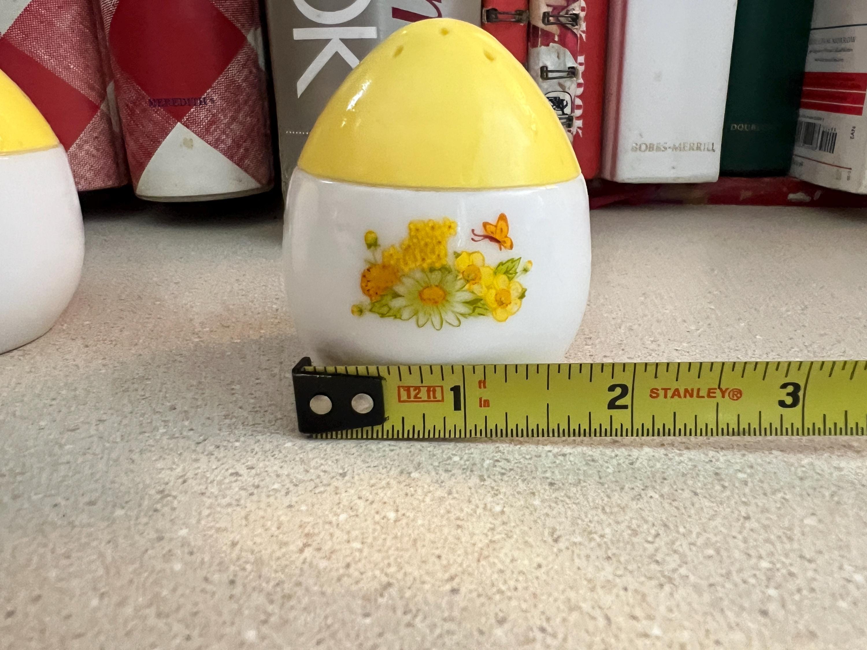 Vintage Avon Salt and Pepper Shakers, Yellow Buttercup - Etsy