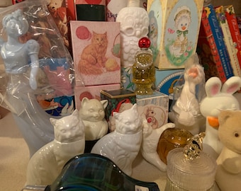 Vintage Avon Cologne Bottles with Boxes-Various Types