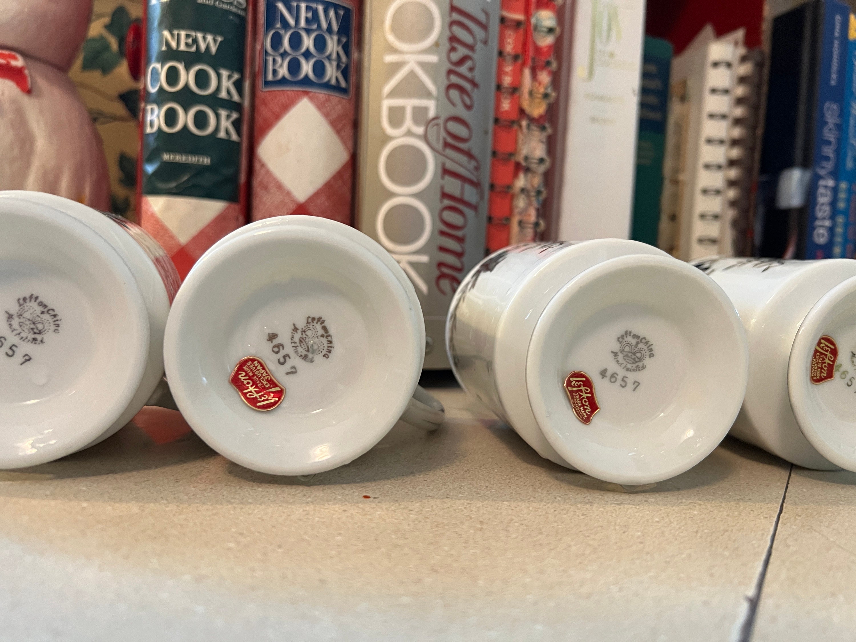 Vintage Lefton Silver Anniversary, 25th Footed Mug in Original Box With ...