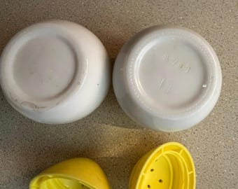 Vintage Avon Salt and Pepper Shakers, Yellow Buttercup - Etsy