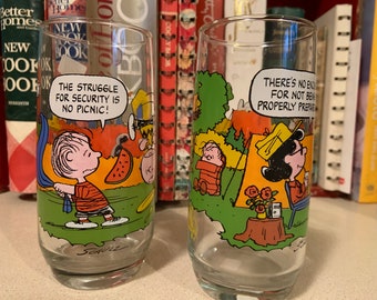 Vintage McDonald's Camp Snoopy Colección Lucy y Linus