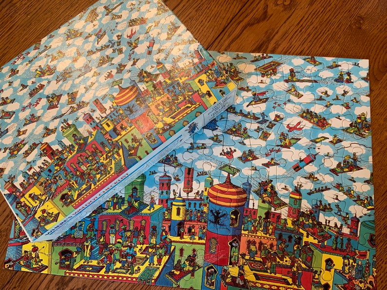 Vintage Where's Waldo the Carpet Flyers Children's Etsy UK