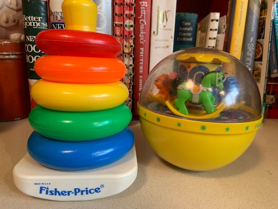 Fisher price store stacking balls